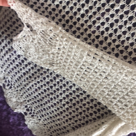 White Stringed cardigan - Picture 7 of 8